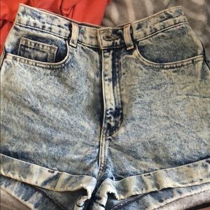 American Apparel high waisted shorts size 26